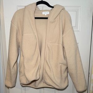 Wishlist Cream Teddy Jacket